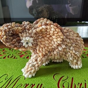 Unique Elephant Made Of Seashells
